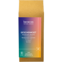 Coffret Cadeau Natural Basics Sensitiv - Crème Mains, Lotion Corporelle & Baume à Lèvres - 1 kit