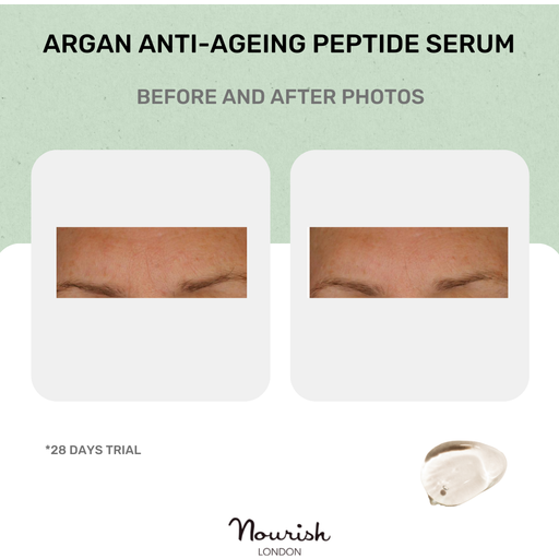 Nourish London Anti-Ageing serum s peptidi in arganom - 30 ml