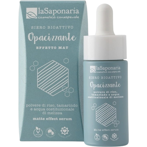 La Saponaria Mattifierande bioaktivt serum - 15 ml