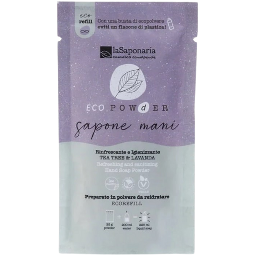 EcoPowder Refill Tea Tree & Lavender Hand Soap - 25 g