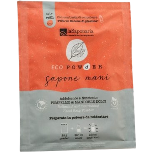 EcoPowder Refill Grapefruit & Sweet Almond Hand Soap - 25 g