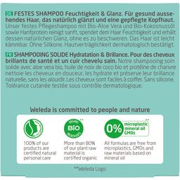 Weleda Festes Shampoo Feuchtigkeit & Glanz - 50 g