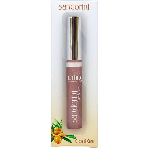CMD Naturkosmetik Sandorini Gloss & Care Гланц за устни - shimmer