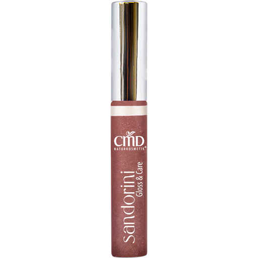 CMD Naturkosmetik Sandorini Gloss & Care lesk na rty - Shimmer