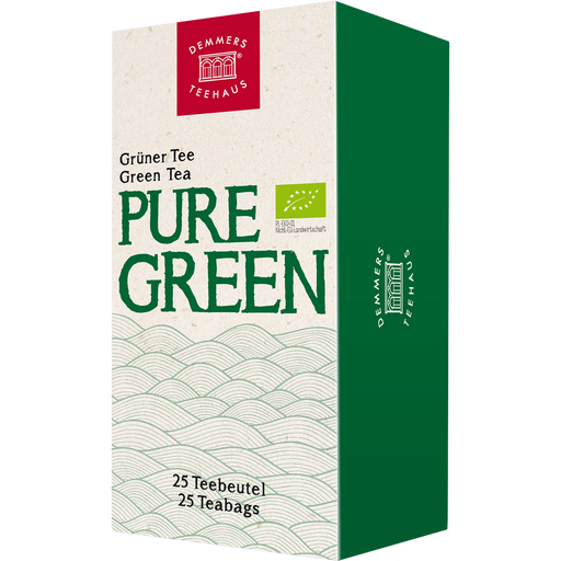 Demmers Teehaus Quick-T bio zeleni čaj Pure Green - 37,50 g