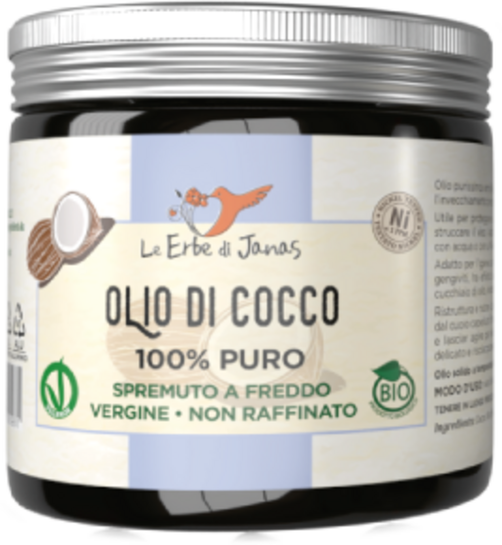 Le Erbe di Janas Huile de Coco - 100 ml (pot)
