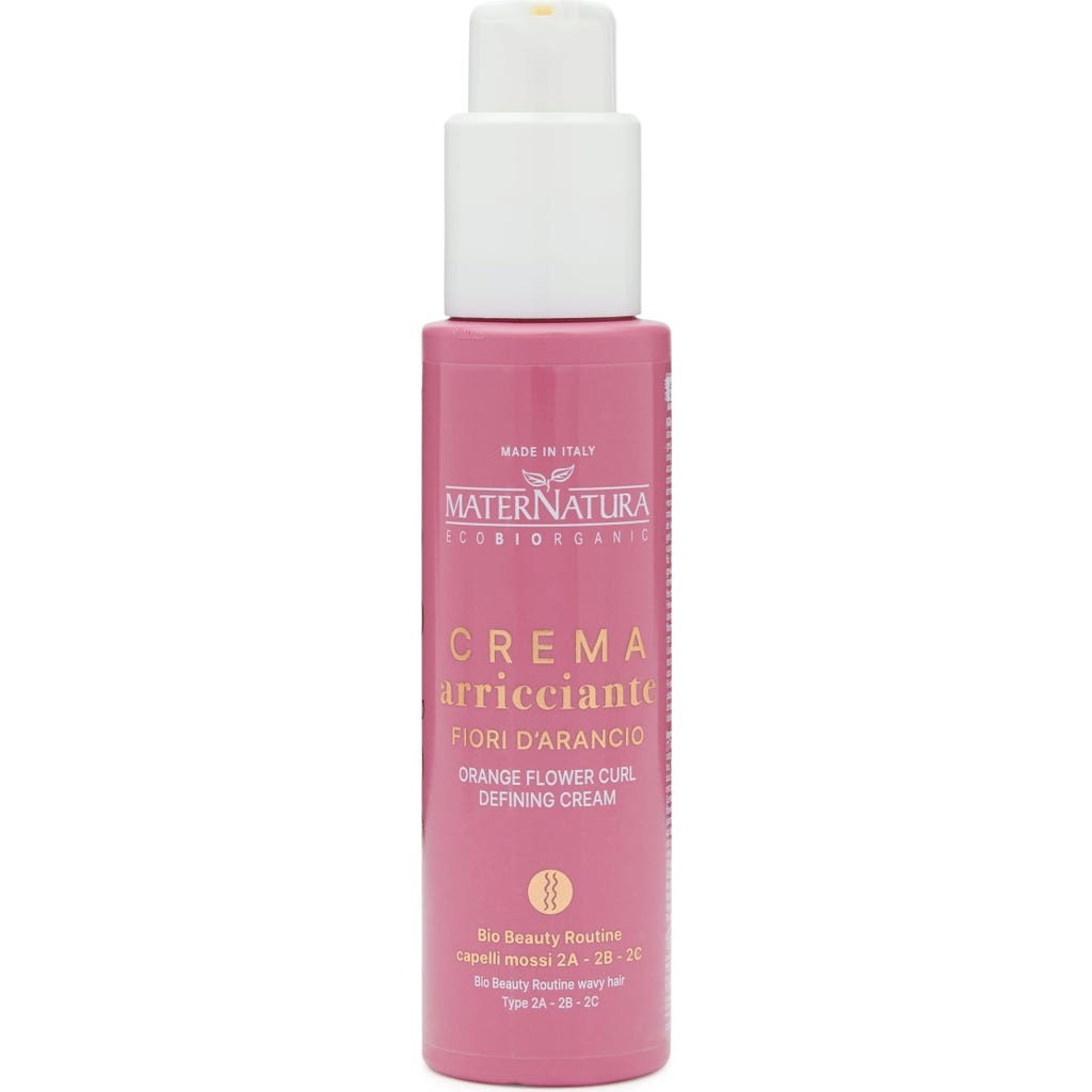 トリートメント mamacota MaterNatura Orange Flower Curl Defining Cream, 100 ml - Ecco Verde