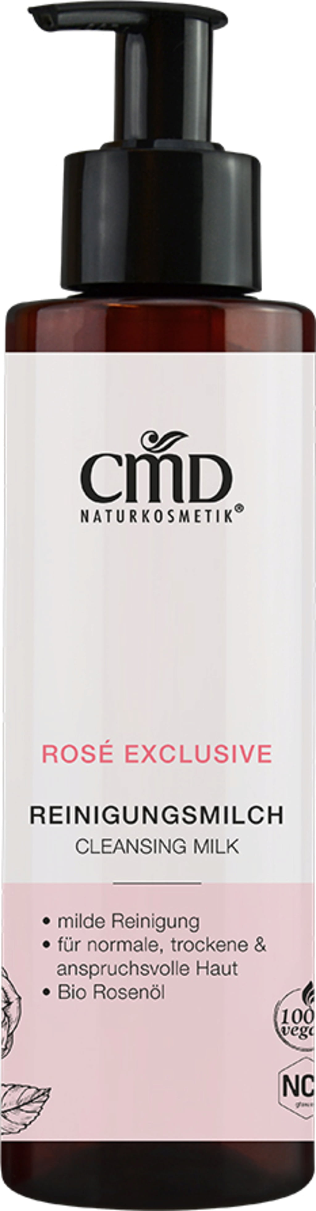 CMD Naturkosmetik Rosé Exclusive Reinigungsmilch - 200 ml