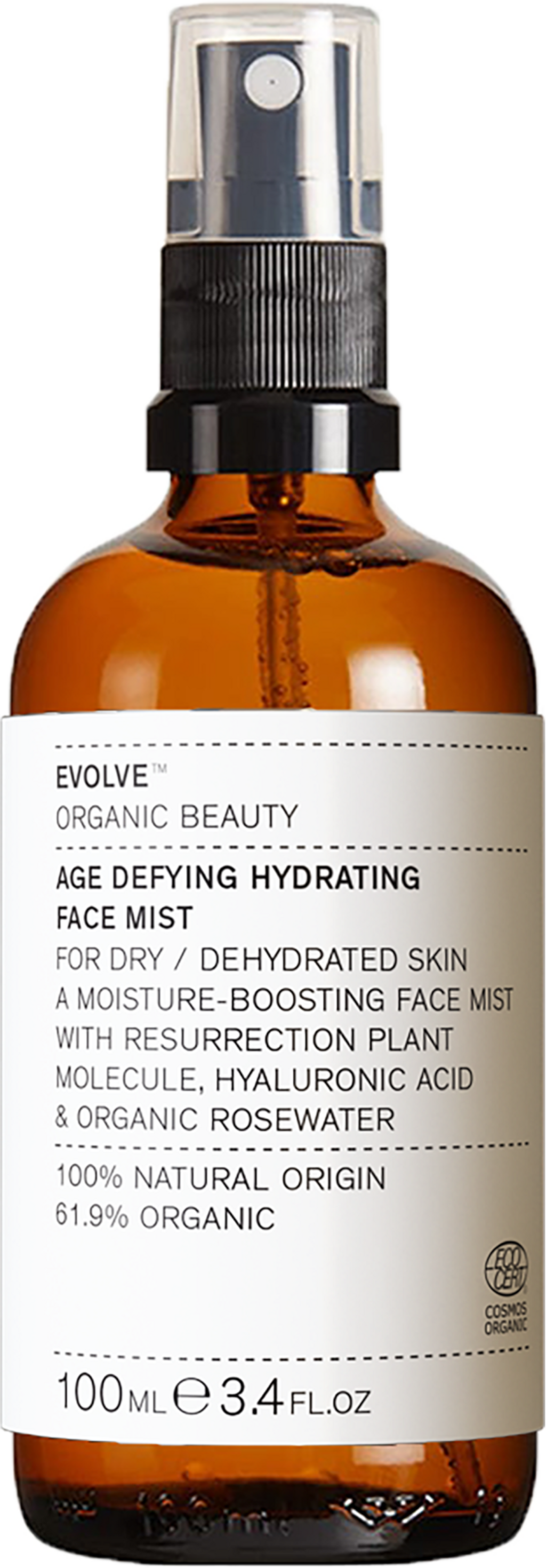 Evolve Organic Beauty Age Defying Hydrating Face Mist - 100 ml