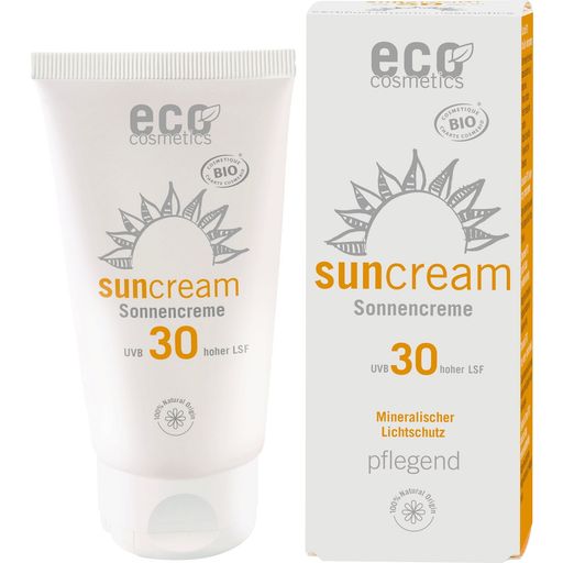 eco cosmetics Слънцезащитен крем SPF 30 - 75 мл