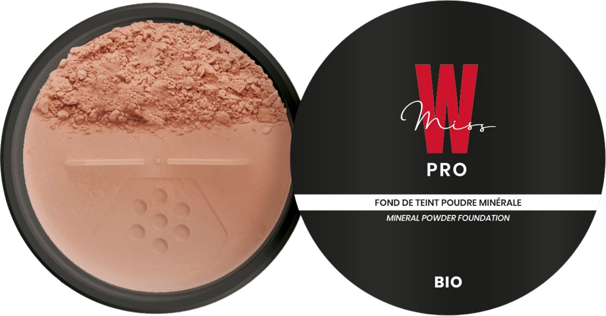 Miss W Pro Mineral Powder Foundation - 23 Sun-kissed Beige