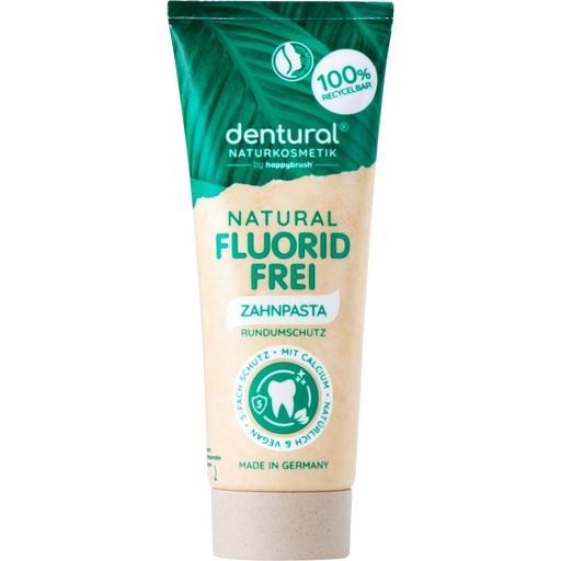 happybrush Dentural Fluoride-Free Toothpaste  - 75 ml