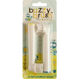 Buzzy Brush 2-pack Replacement Heads, New Version - 2 Pcs
