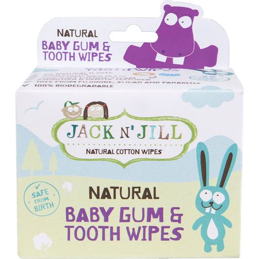 Jack N Jill Baby Gum & Tooth Wipes - 1 Pkg