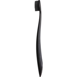 Natural Family CO. Bio Toothbrush & Stand - Pirate Black