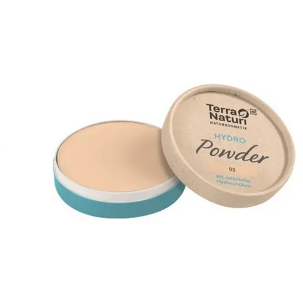 Korff Terra Compact Highlighter – Farbe 02, Mit Hyaluronsäure & Vitamin E, 9 G