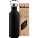 Bambaw Edelstahlflasche 500 ml - Jet Black