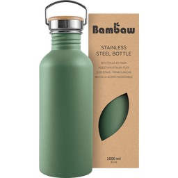 Bambaw Bouteille en Inox 1000 ml - Sage Green