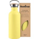 Bambaw Stainless Steel Bottle, 1000 ml  - Yellow Beam