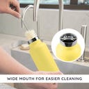 Insulated Stainless Steel Bottle, 1000 ml  - Yellow Beam