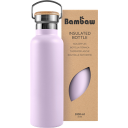 Bambaw Thermosflasche aus Edelstahl 1000 ml - Lavender Haze