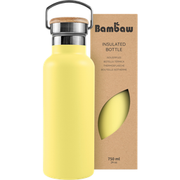 Bambaw Bouteille Isotherme en Inox 750 ml - Yellow Beam