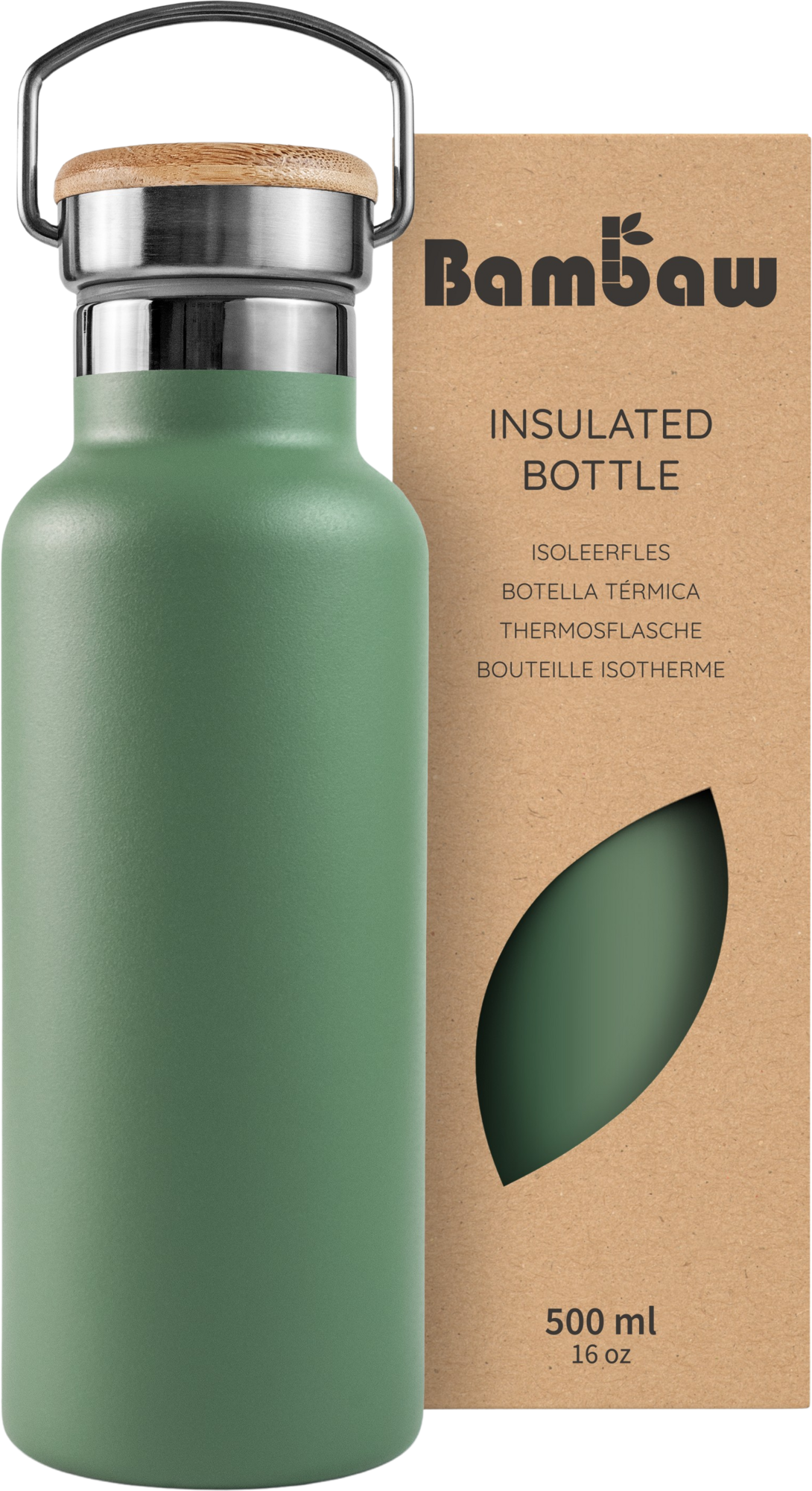 Bambaw Thermosflasche aus Edelstahl 500 ml
