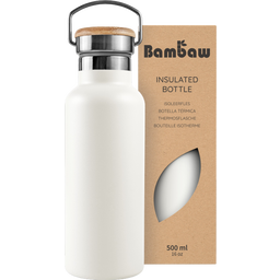 Bambaw Thermos in Acciaio Inossidabile, 500 ml - Polar White