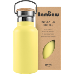 Bambaw Thermosflasche aus Edelstahl 350 ml - Yellow Beam