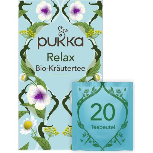 Pukka Infusión de Hierbas Bio Relax - 20 unidades