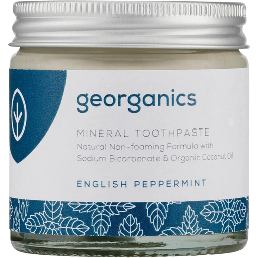 georganics Natural Toothpaste English Peppermint - 120 ml