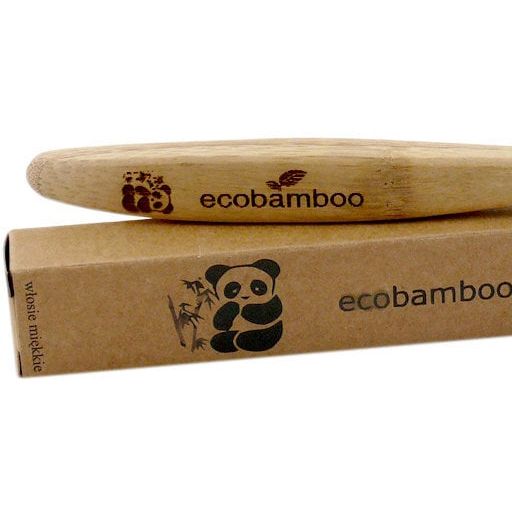 Bambusowa szczoteczka do zębów z twardym włosiem