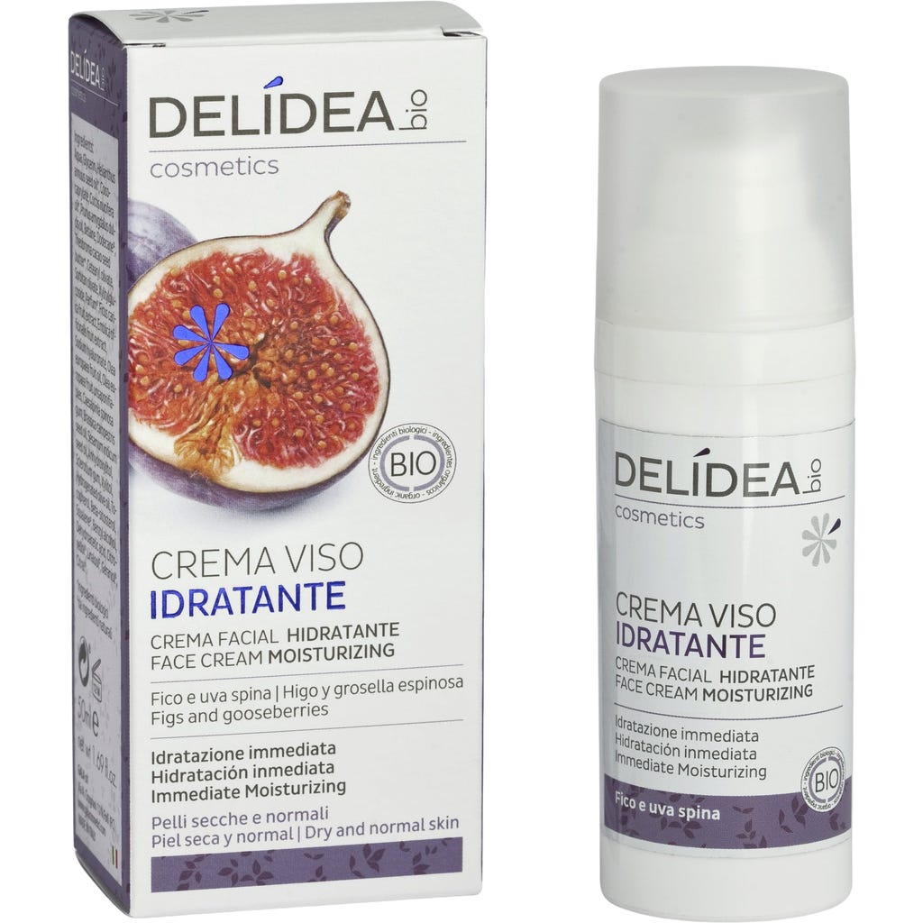 Delidea Fig & Gooseberries Moisturizing Face Cream, 50 ml - Ecco