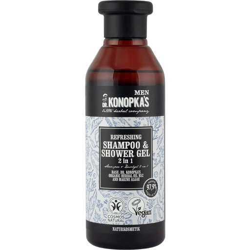 Dr. KONOPKA'S MEN Refreshing Shampoo & Shower Gel 2in1 - 280 ml