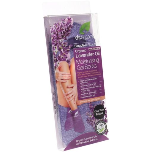 dr. organic Lavendelöl Gel-Socken