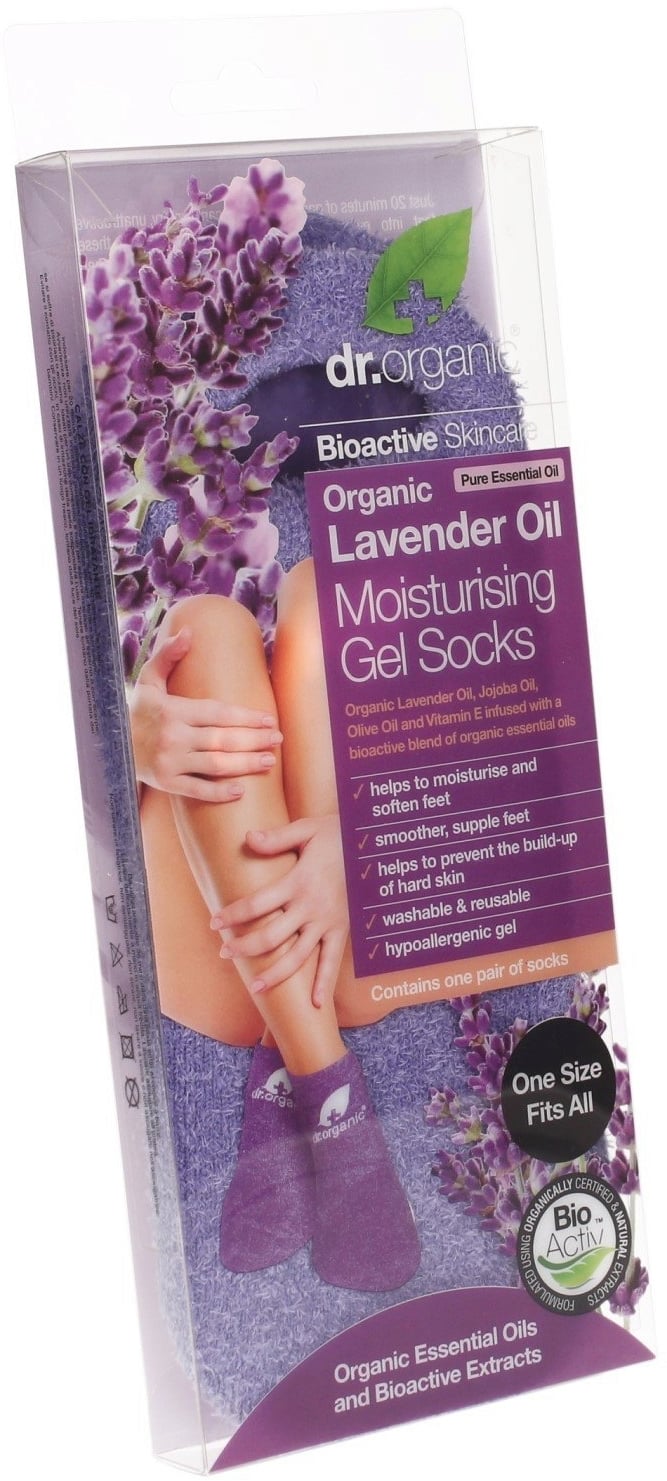 Lavendelöl Gel-Socken