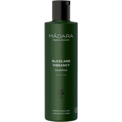 MÁDARA Organic Skincare Gloss and Vibrancy sampon - 250 ml