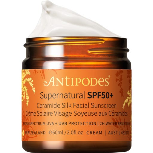 Supernatural Ceramide Silk Facial Sunscreen SPF50+ - 60 ml