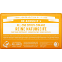 Dr. Bronner's Savon Solide Citron & Orange - 140 g