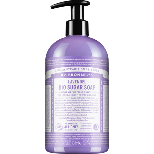 Dr. Bronner's Lavendel Sugar Soap - 710 ml
