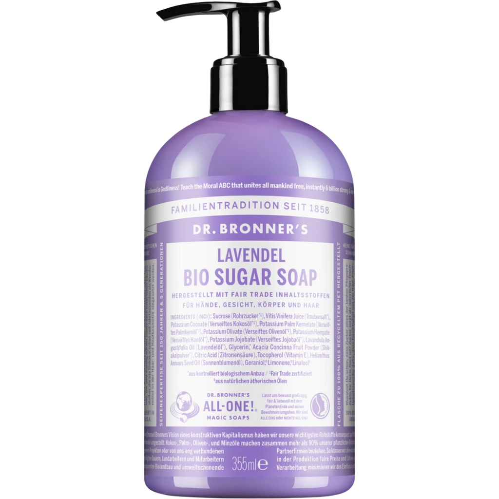 Dr. Bronner s Lavender Sugar Soap Ecco Verde Online Shop