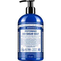 Dr. Bronner's Savon Au Sucre Menthe Poivrée - 355 ml