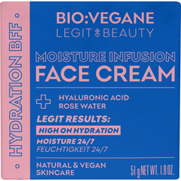 BIO:VÉGANE Legit Beauty Moisture Infusion Face Cream - 50 ml
