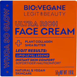 BIO:VÉGANE Legit Beauty Ultra Rich Face Cream - 50 мл