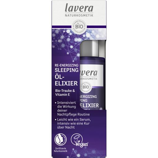 Lavera Re-Energizing Sleeping olejowy eliksir - 30 ml