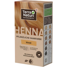Terra Naturi Henna bylinná barva na vlasy - blond - 100 g