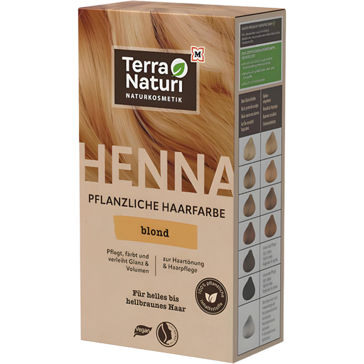 Terra Naturi Henna rastlinná farba na vlasy - blond - 100 g