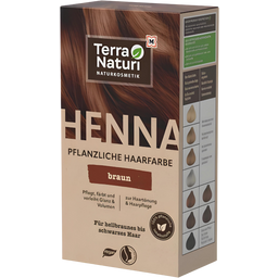 Terra Naturi Henna növényi hajfesték - barna - 100 g