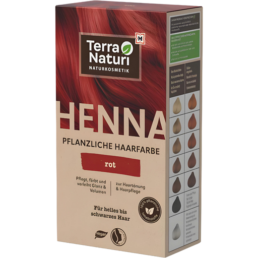 Terra Naturi Red Henna Plant-based Hair Dye - 100 g