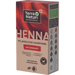 Terra Naturi Henna növényi hajfesték - intenzív vörös